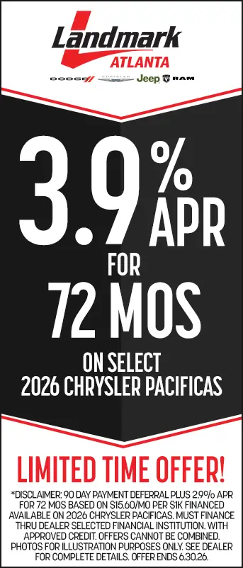 3.9% For 72 Months